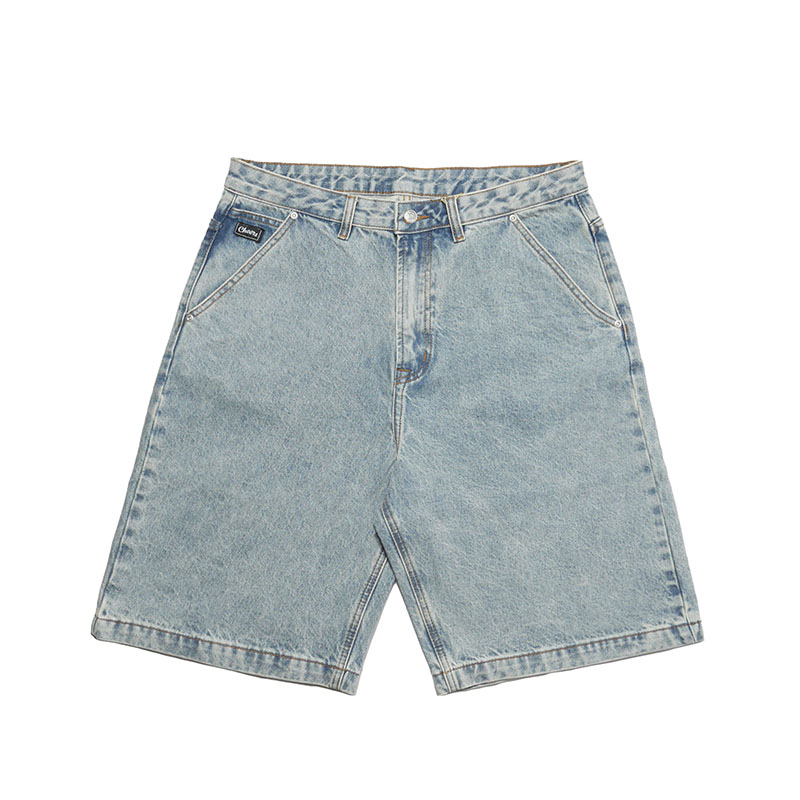 Cheers(チアーズ)/ BIG DENIM SHORTS -USED.INDIGO-