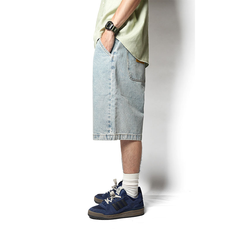 Cheers(チアーズ)/ BIG DENIM SHORTS -USED.INDIGO-