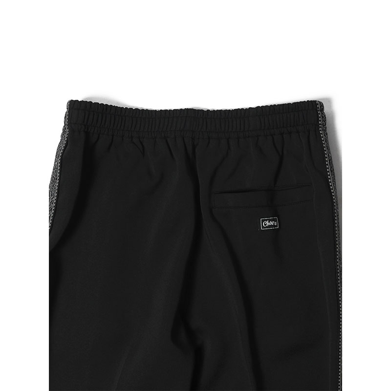 Cheers(チアーズ)/ JERSEY TRACK PANTS -BLACK-