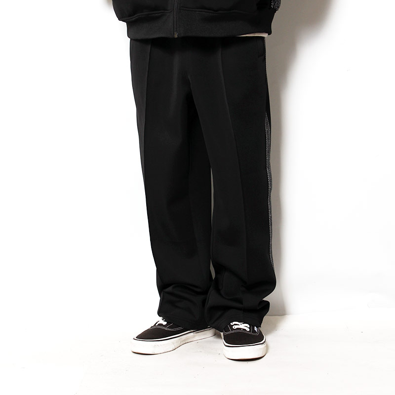 Cheers(チアーズ)/ JERSEY TRACK PANTS -BLACK-