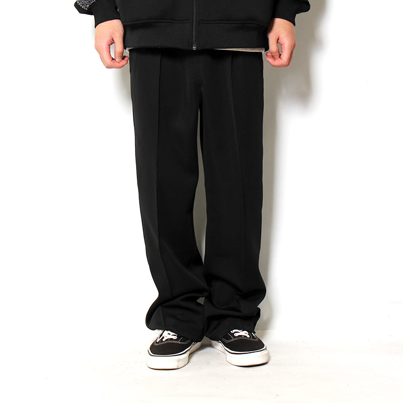 Cheers(チアーズ)/ JERSEY TRACK PANTS -BLACK-