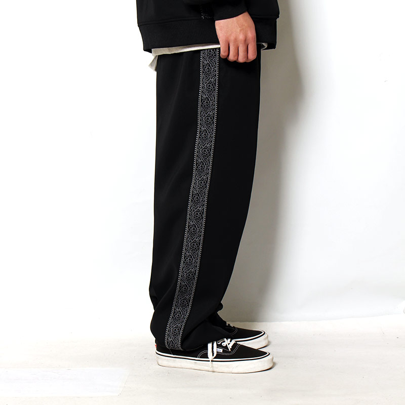 Cheers(チアーズ)/ JERSEY TRACK PANTS -BLACK-