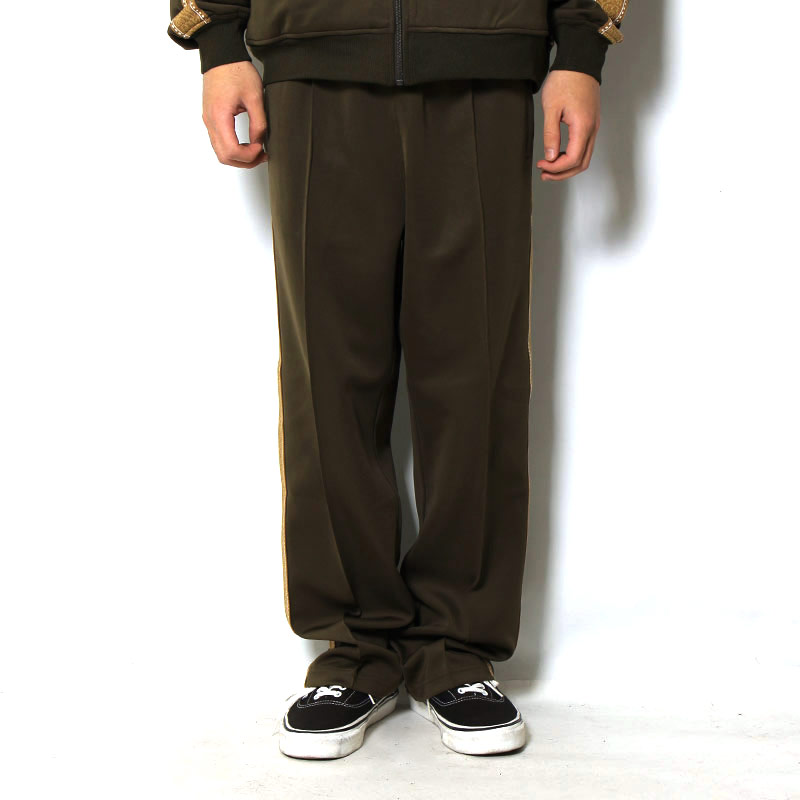 Cheers(チアーズ)/ JERSEY TRACK PANTS -OLIVE-