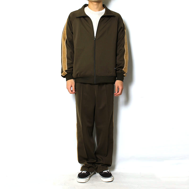 Cheers(チアーズ)/ JERSEY TRACK PANTS -OLIVE-