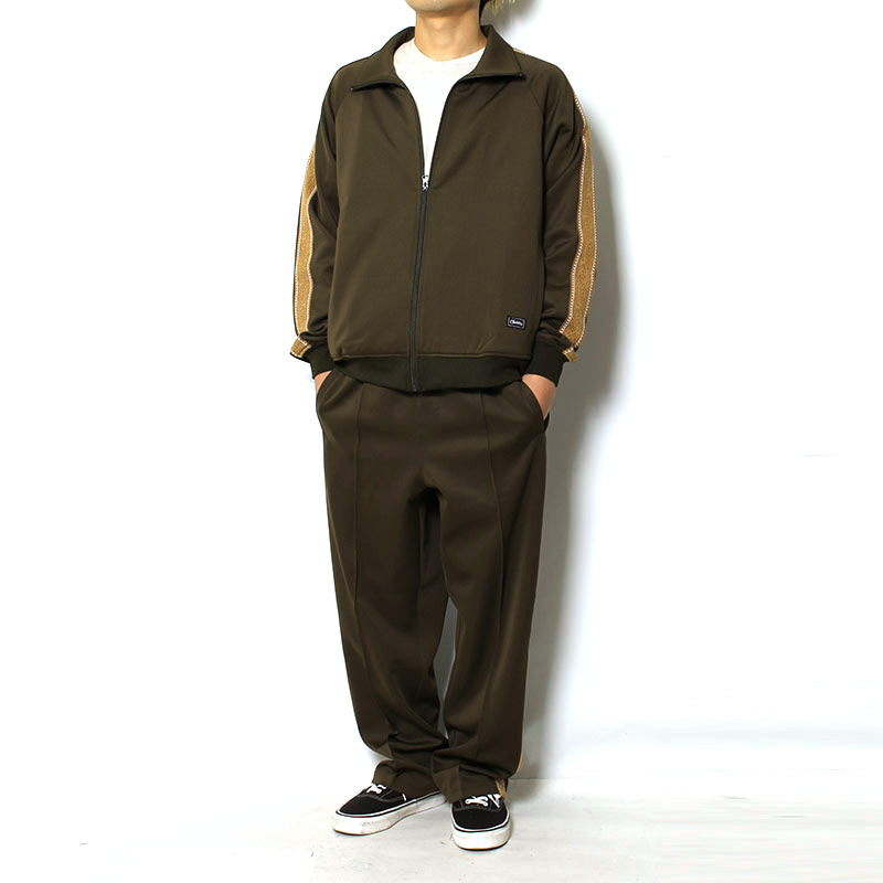 Cheers(チアーズ)/ JERSEY TRACK PANTS -OLIVE-