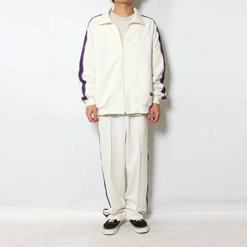 Cheers(チアーズ)/ JERSEY TRACK PANTS -OFF WHITE-