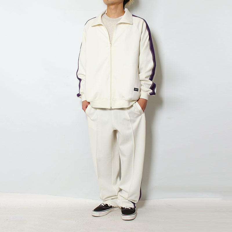 Cheers(チアーズ)/ JERSEY TRACK PANTS -OFF WHITE-