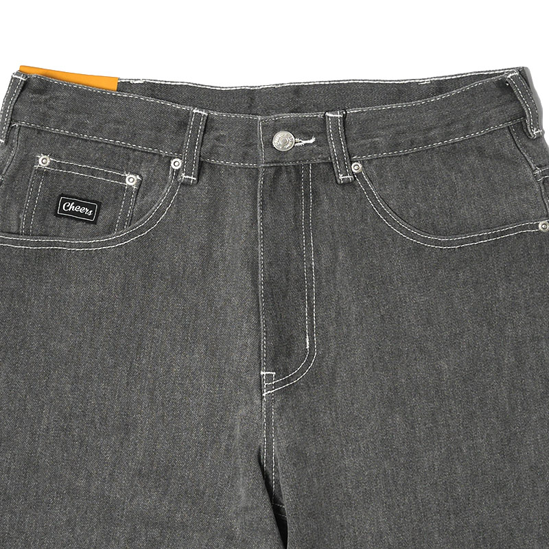 Cheers(チアーズ)/ DENIM 5 TEPS -USED BLACK-
