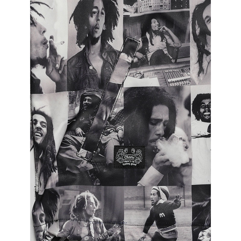 Cheers(チアーズ)/ Bob Marley x Cheers PHOTO JKT -BLACK-