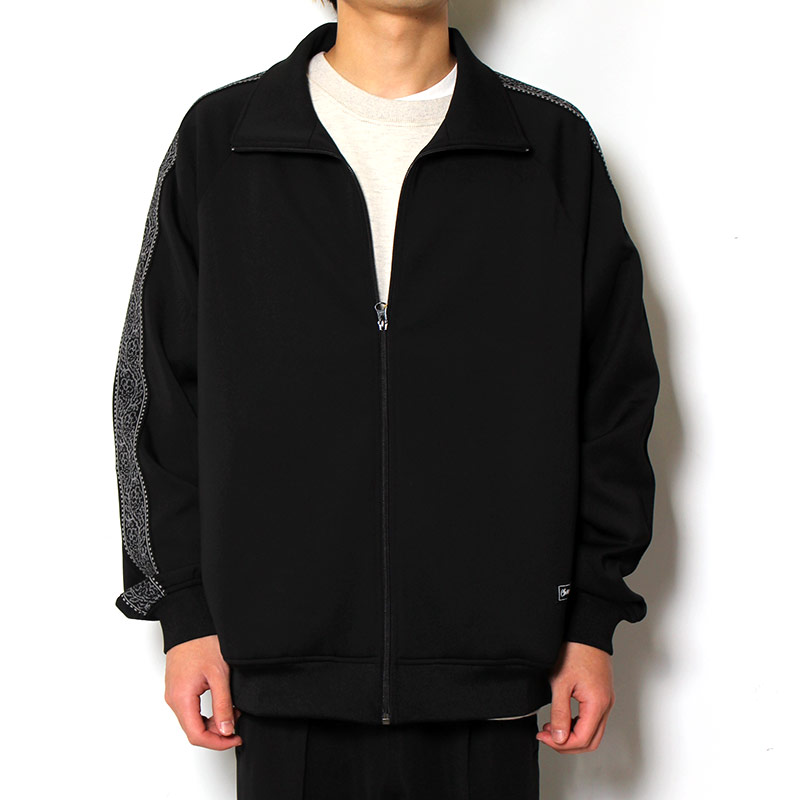 Cheers(チアーズ)/ JERSEY TRACK JKT -BLACK-