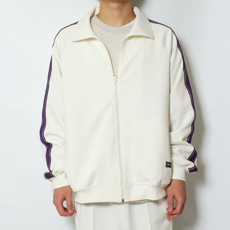 Cheers(チアーズ)/ JERSEY TRACK JKT -OFF WHITE-