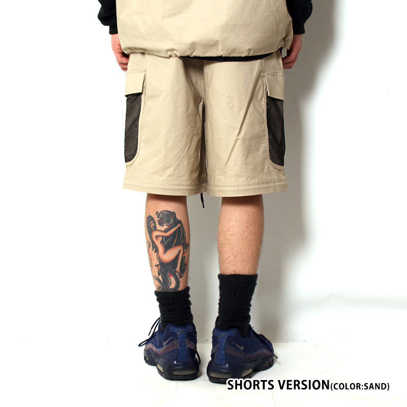 Cheers Urban Exploration(チアーズ アーバン エクスプロレーション)/ 2WAY CARGO UE PANTS -BLACK-