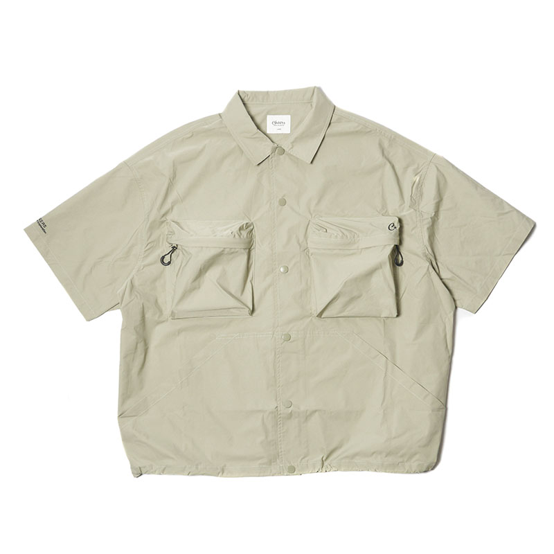 Cheers Urban Exploration(チアーズ アーバン エクスプロレーション)/ CARGO POCKET SS SHIRTS -LT GREEN-