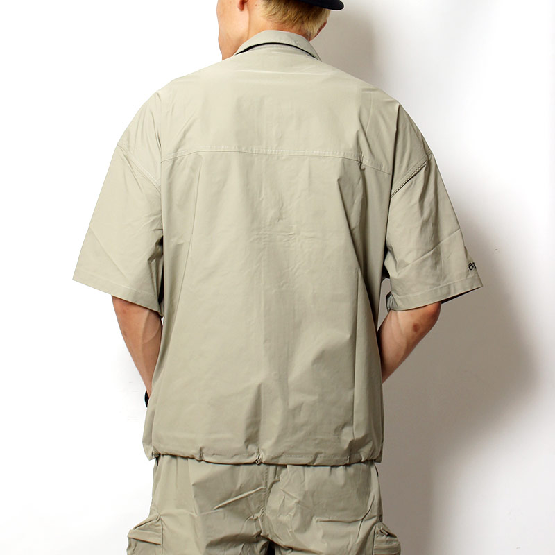Cheers Urban Exploration(チアーズ アーバン エクスプロレーション)/ CARGO POCKET SS SHIRTS -LT GREEN-