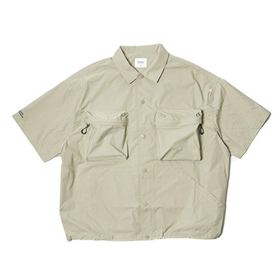 Cheers Urban Exploration(チアーズ アーバン エクスプロレーション)/ CARGO POCKET SS SHIRTS -LT GREEN-