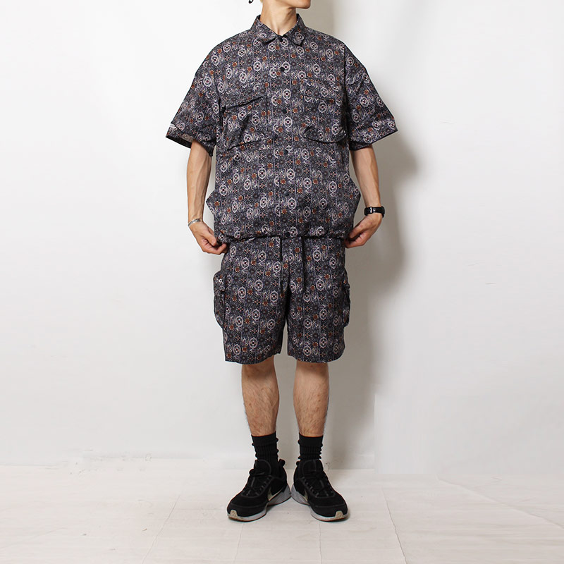 Cheers Urban Exploration(チアーズ アーバン エクスプロレーション)/ CARGO POCKET SS SHIRTS -MULTI-