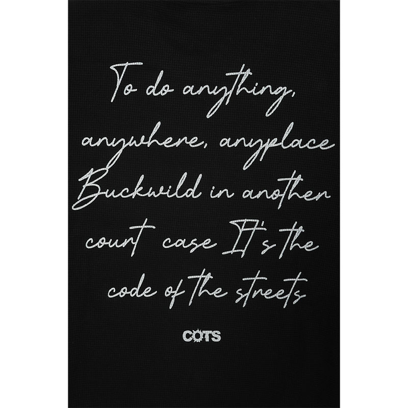 COTS(コッツ)/ THERMAL CREWNECK -2.COLOR-
