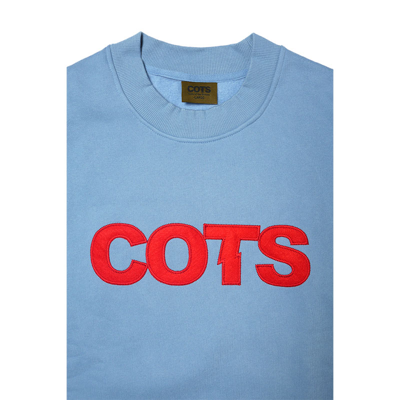COTS(コッツ)/ LOGO CREWNECK -4.COLOR-