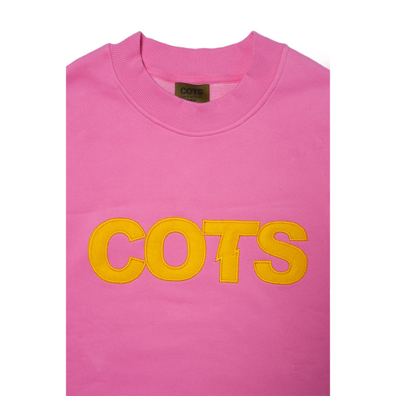 COTS(コッツ)/ LOGO CREWNECK -4.COLOR-