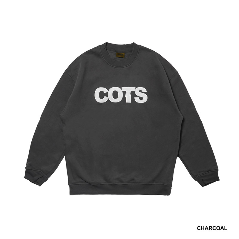 COTS(コッツ)/ LOGO CREWNECK -4.COLOR-