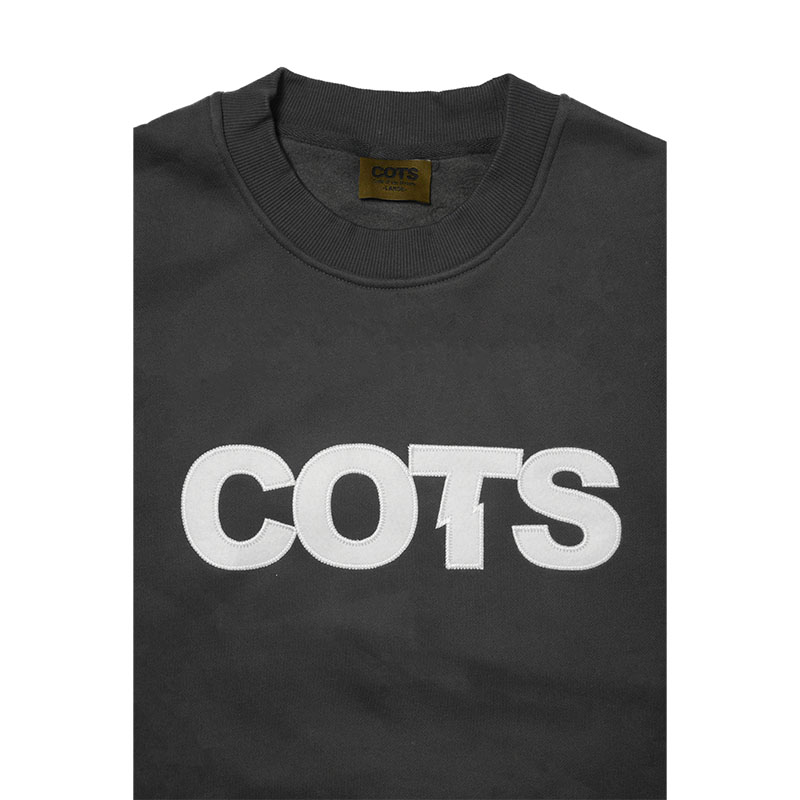 COTS(コッツ)/ LOGO CREWNECK -4.COLOR-