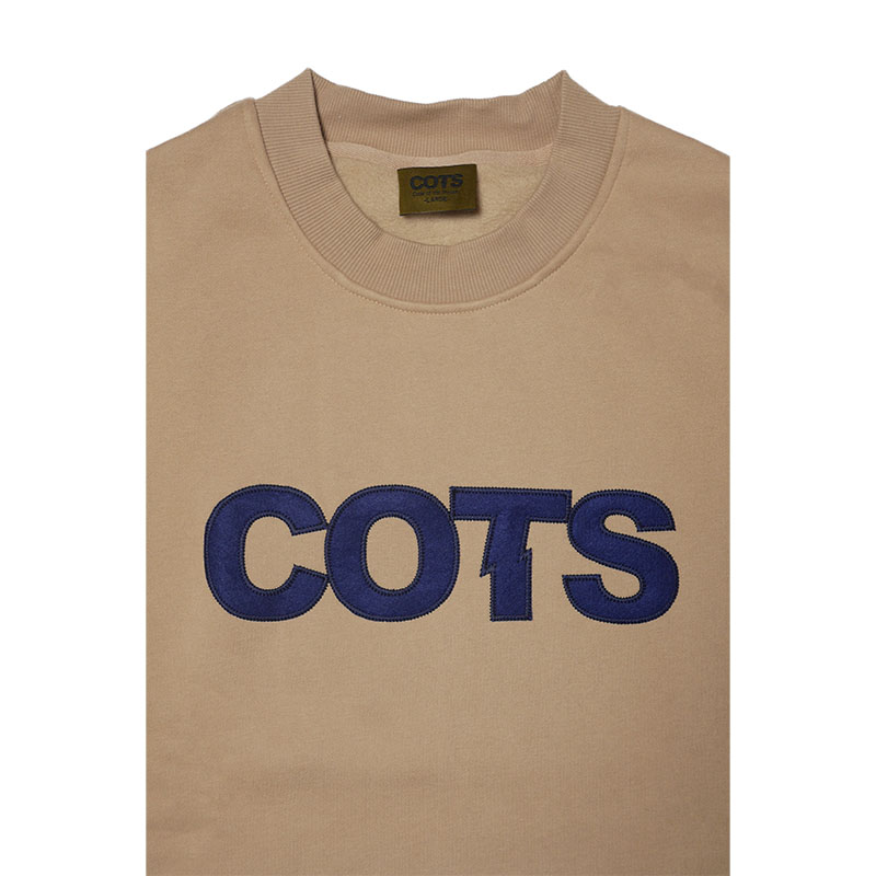 COTS(コッツ)/ LOGO CREWNECK -4.COLOR-