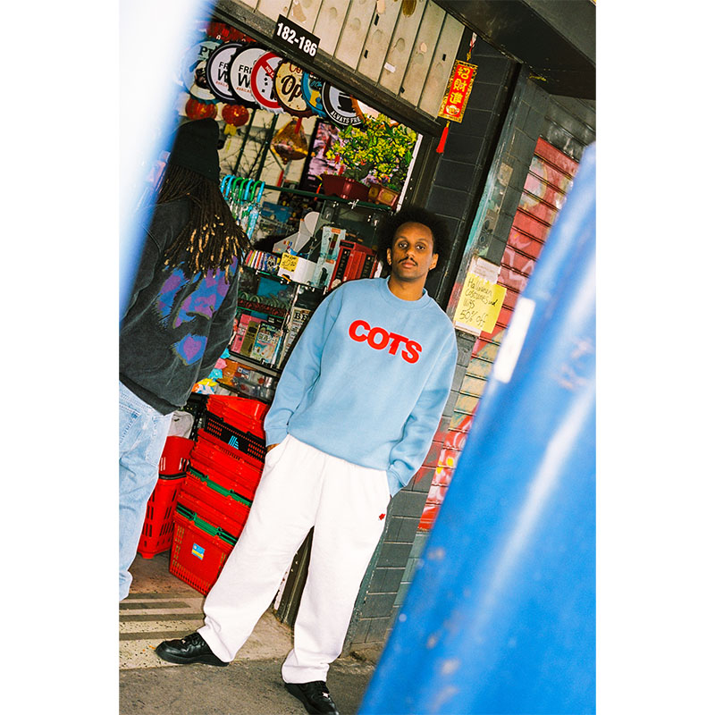 COTS(コッツ)/ LOGO CREWNECK -4.COLOR-