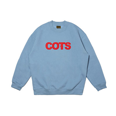 COTS(コッツ)/ LOGO CREWNECK -4.COLOR-