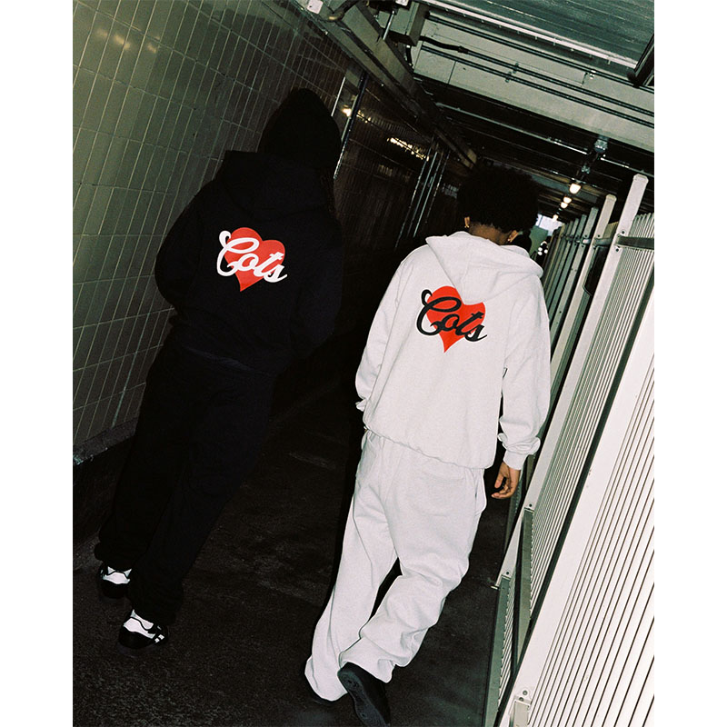 COTS(コッツ)/ HEART ZIP HOODIE -2.COLOR-