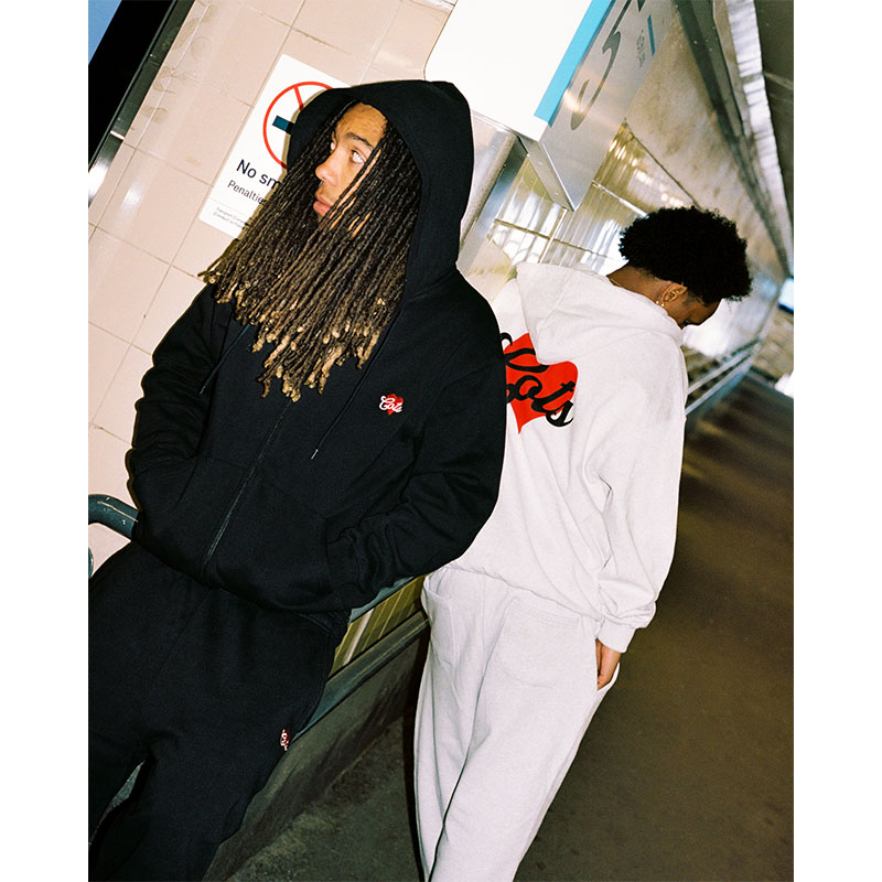 COTS(コッツ)/ HEART ZIP HOODIE -2.COLOR-