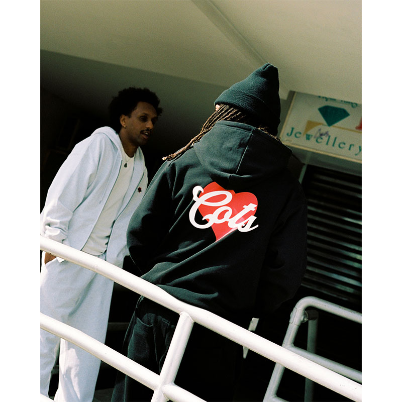 COTS(コッツ)/ HEART SW PANTS -2.COLOR-