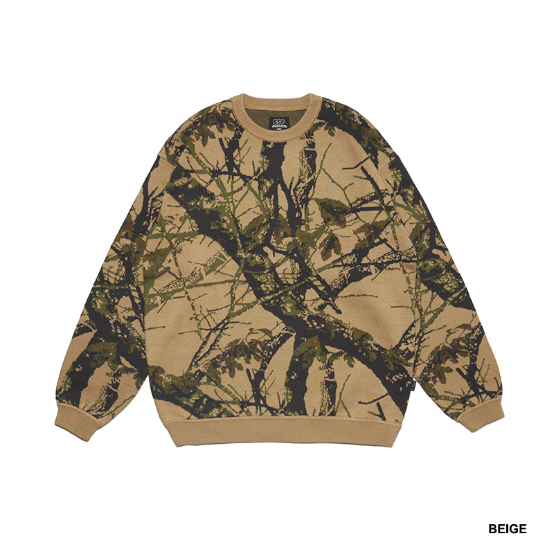 E.S.P.ORIGINAL(イーエスピーオリジナル)/ REALTREE CREW KNIT -3.COLOR-