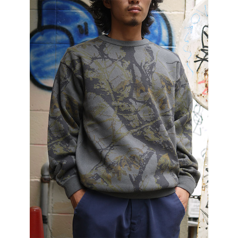 E.S.P.ORIGINAL(イーエスピーオリジナル)/ REALTREE CREW KNIT -3.COLOR-
