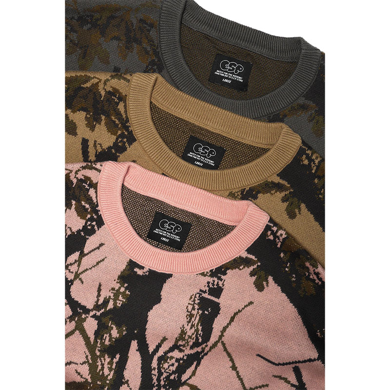 E.S.P.ORIGINAL(イーエスピーオリジナル)/ REALTREE CREW KNIT -3.COLOR-