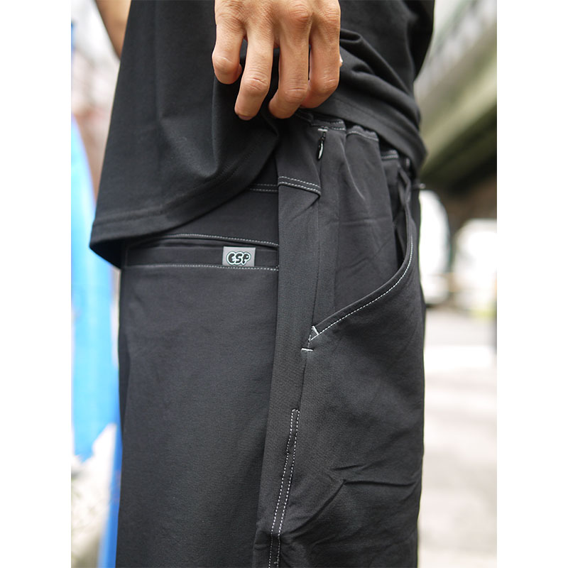 E.S.P.ORIGINAL(イーエスピーオリジナル)/ E.S.P. STITCH PANTS -BLACK-