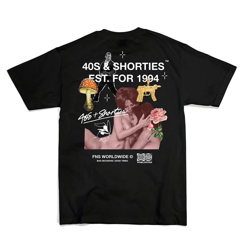 40s&Shorties(フォーティスアンドショーティース)/ ALL TOGETHER TEE -2.COLOR-
