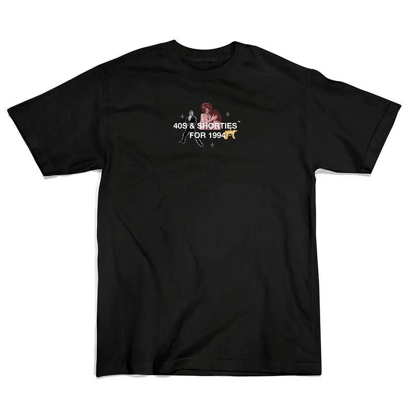 40s&Shorties(フォーティスアンドショーティース)/ ALL TOGETHER TEE -2.COLOR-(BLACK)