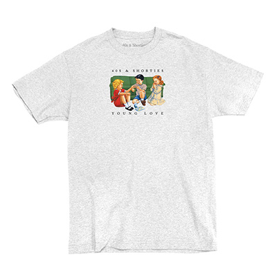 40s&Shorties(フォーティスアンドショーティース)/ YOUNG LOVE TEE -2.COLOR-