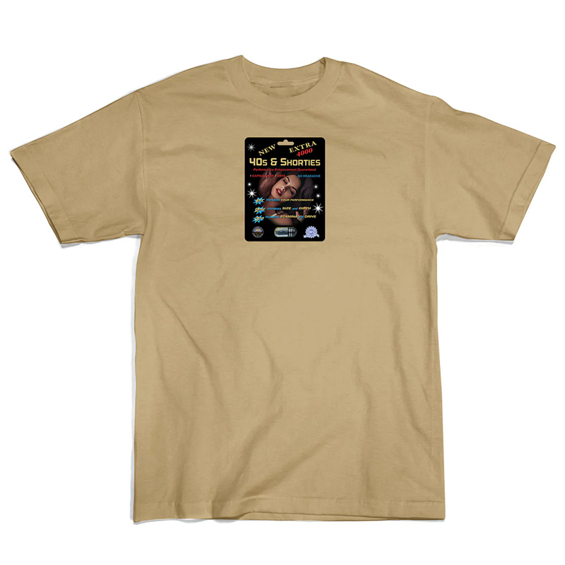 40s&Shorties(フォーティスアンドショーティース)/ LET US PRAY TEE -2.COLOR-(TAN)