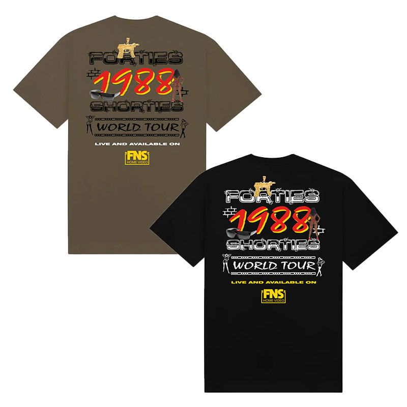 40s&Shorties(フォーティスアンドショーティース)/ 1988 Tour Tee -2.COLOR-