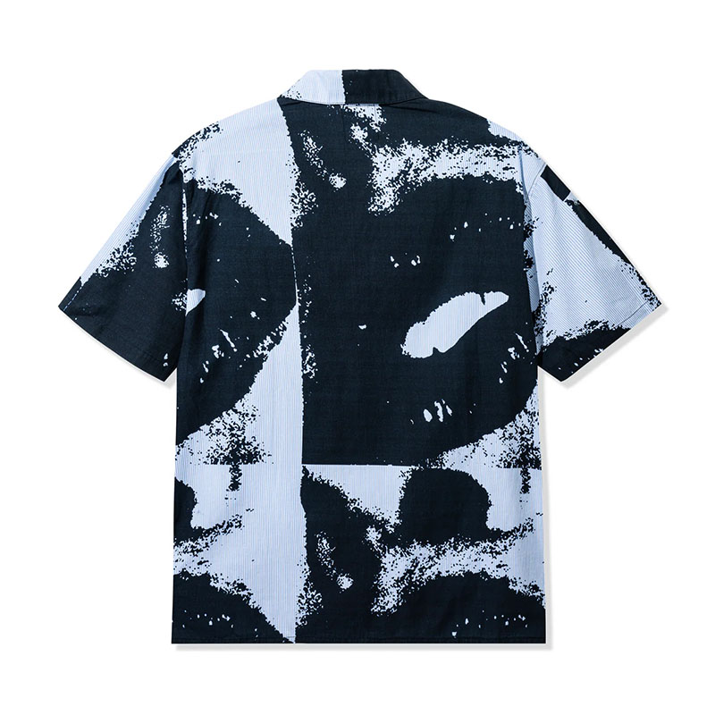 40s&Shorties(フォーティスアンドショーティース)/ Lips Shirt -BLACK-