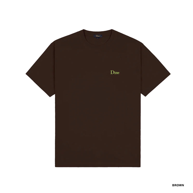 Dime MTL(ダイム)/ Classic Small Logo T-Shirt -4.COLOR-