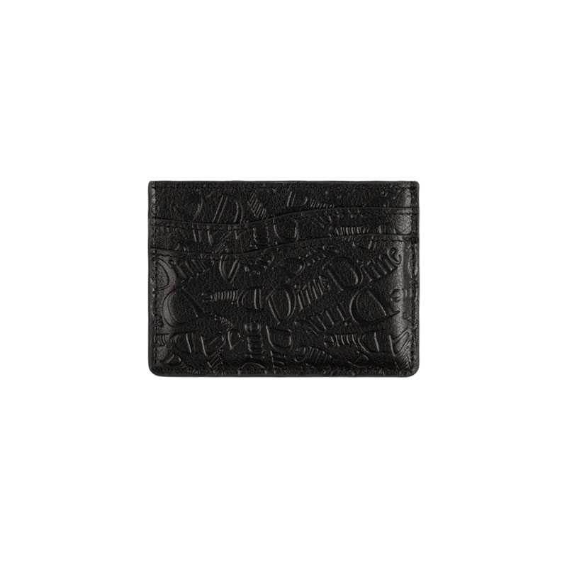 Dime MTL(ダイム)/ Haha Leather Cardholder -3.COLOR-(BLACK)