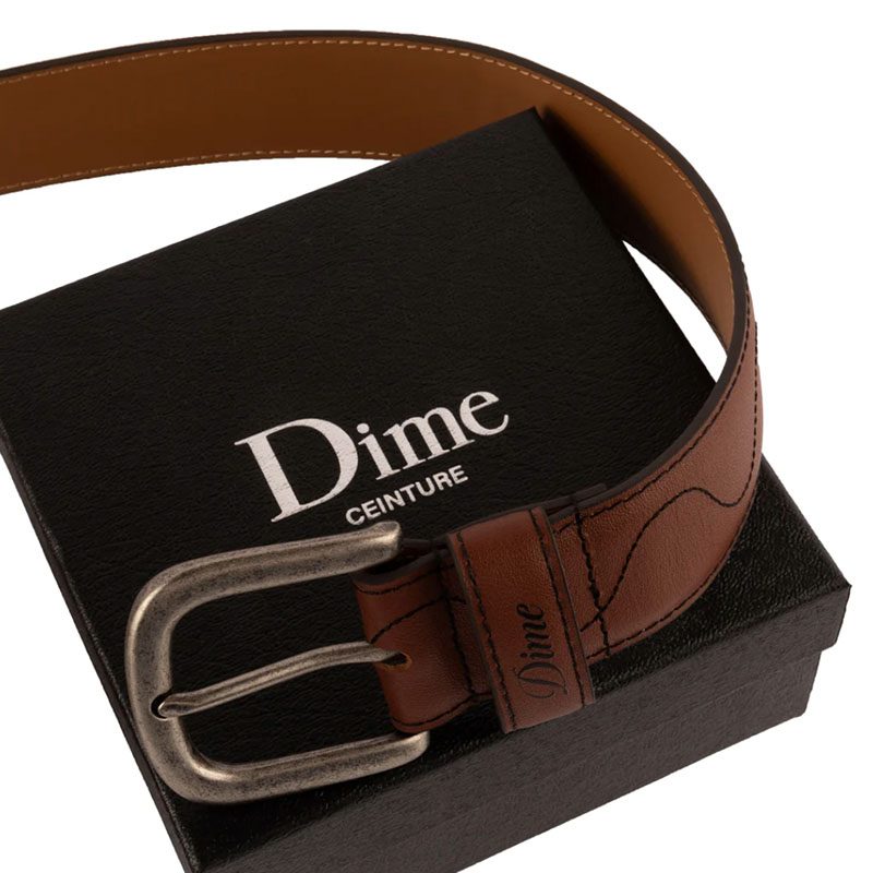 Dime MTL(ダイム)/ Desert Leather Belt -2.COLOR-