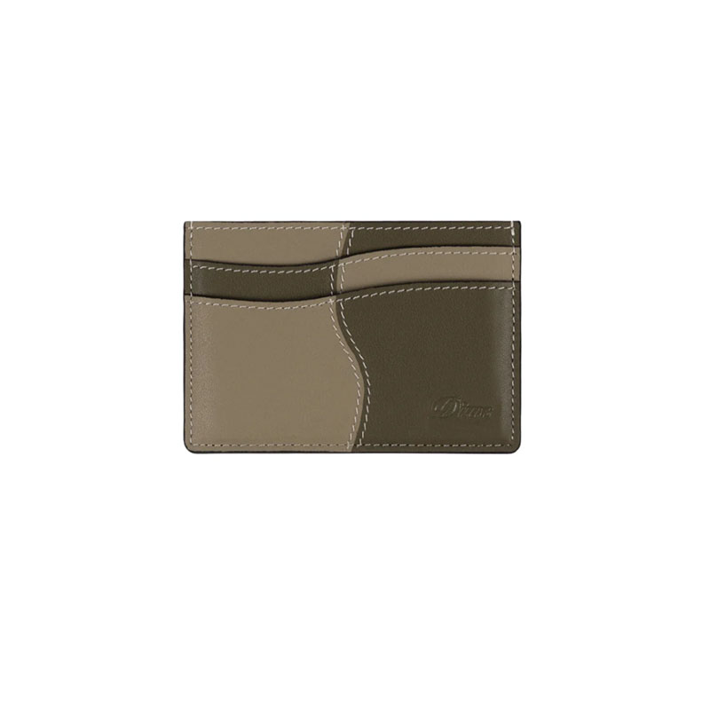 Dime MTL(ダイム)/ Wave Leather Cardholder -3.color-(OLIVE)