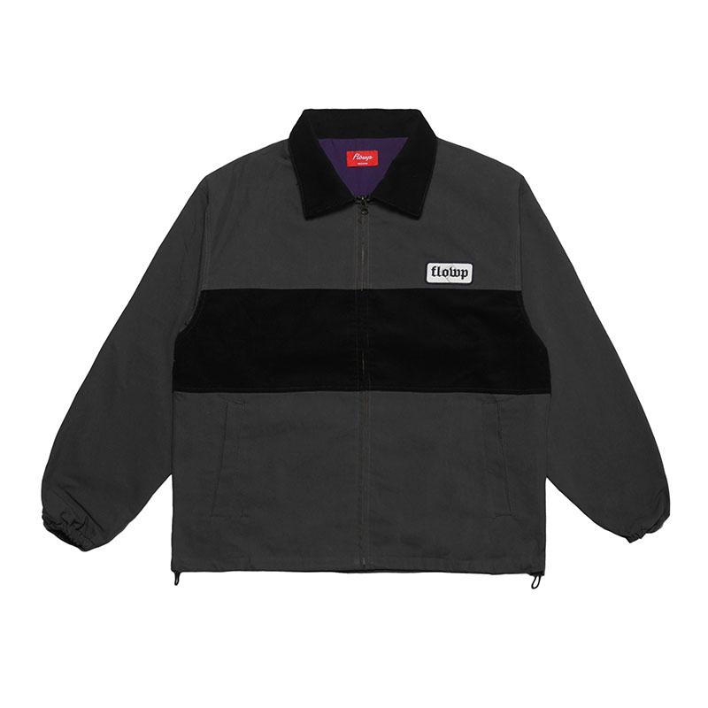 FLOWP(フロープ)/ SWITCHING ZIP JKT -3.COLOR-(CHRACOAL)