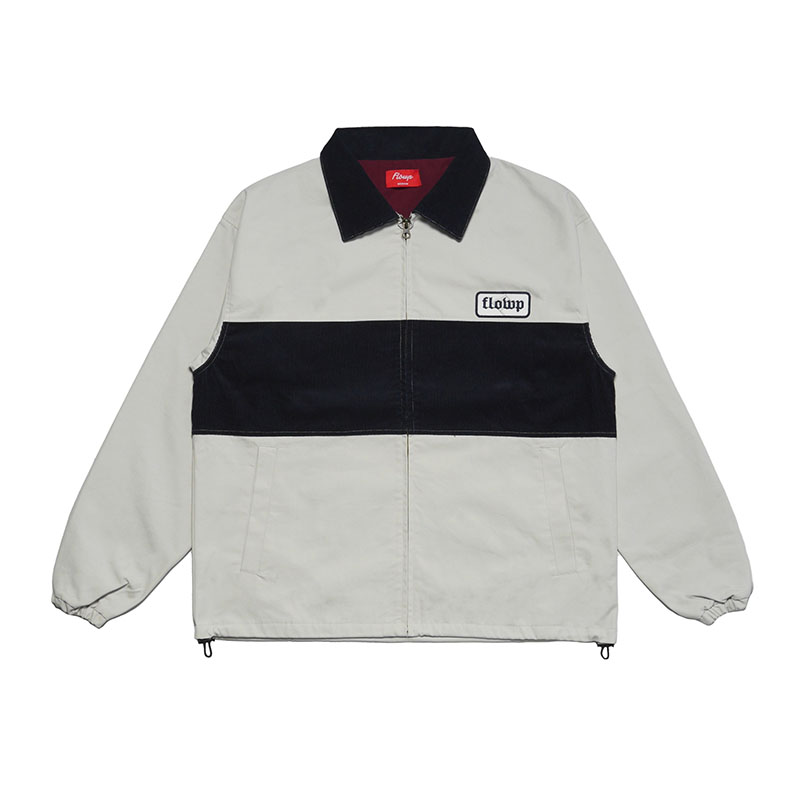 FLOWP(フロープ)/ SWITCHING ZIP JKT -3.COLOR-(LT.GREY)