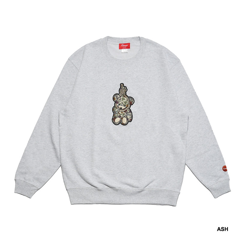 FLOWP(フロープ)/ FLOWER KUMA CREW SW -2COLOR-