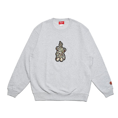 FLOWP(フロープ)/ FLOWER KUMA CREW SW -2COLOR-