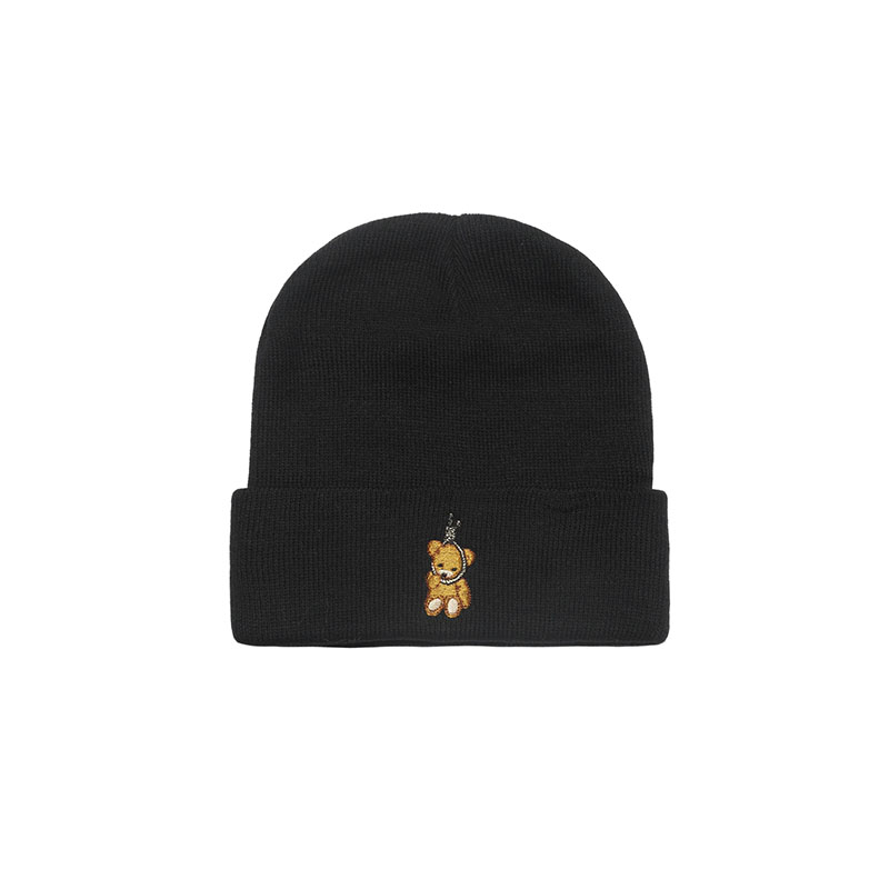 FLOWP(フロープ)/ KUMA BEANIE -2COLOR-(BLACK)